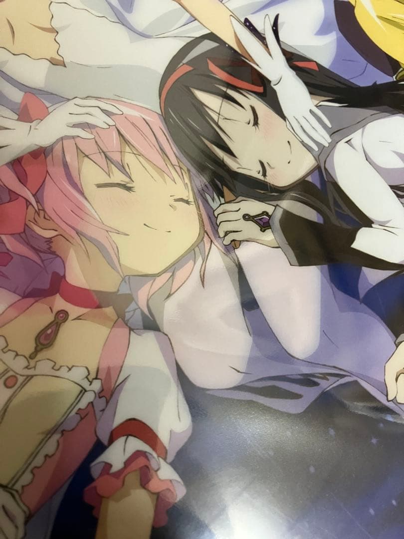 【非売品】魔法少女まどかマギカ アルティメットまどか ほむら クリアポスター