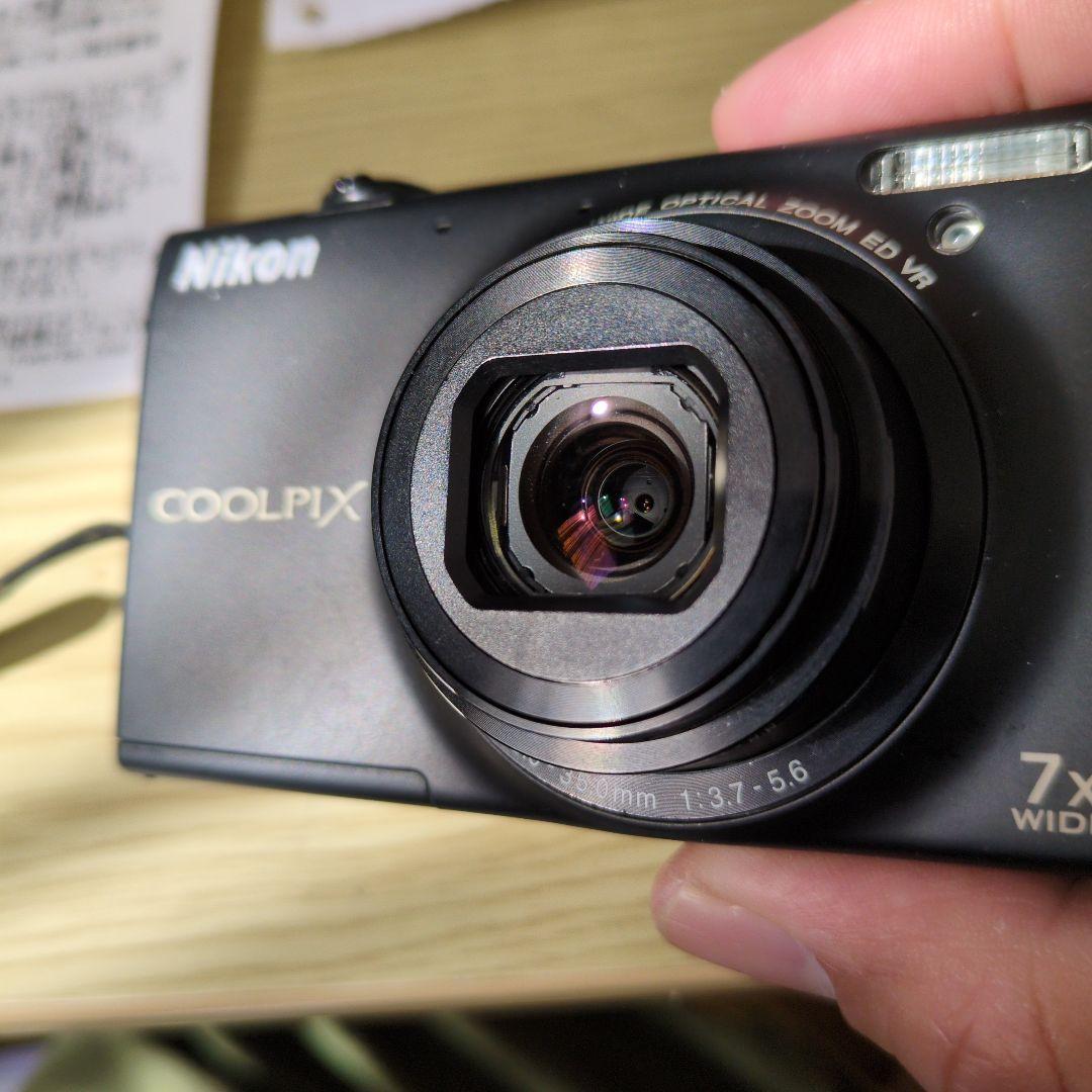 Nikon COOLPIX S6100 黒 7倍ズーム デジタルカメラ