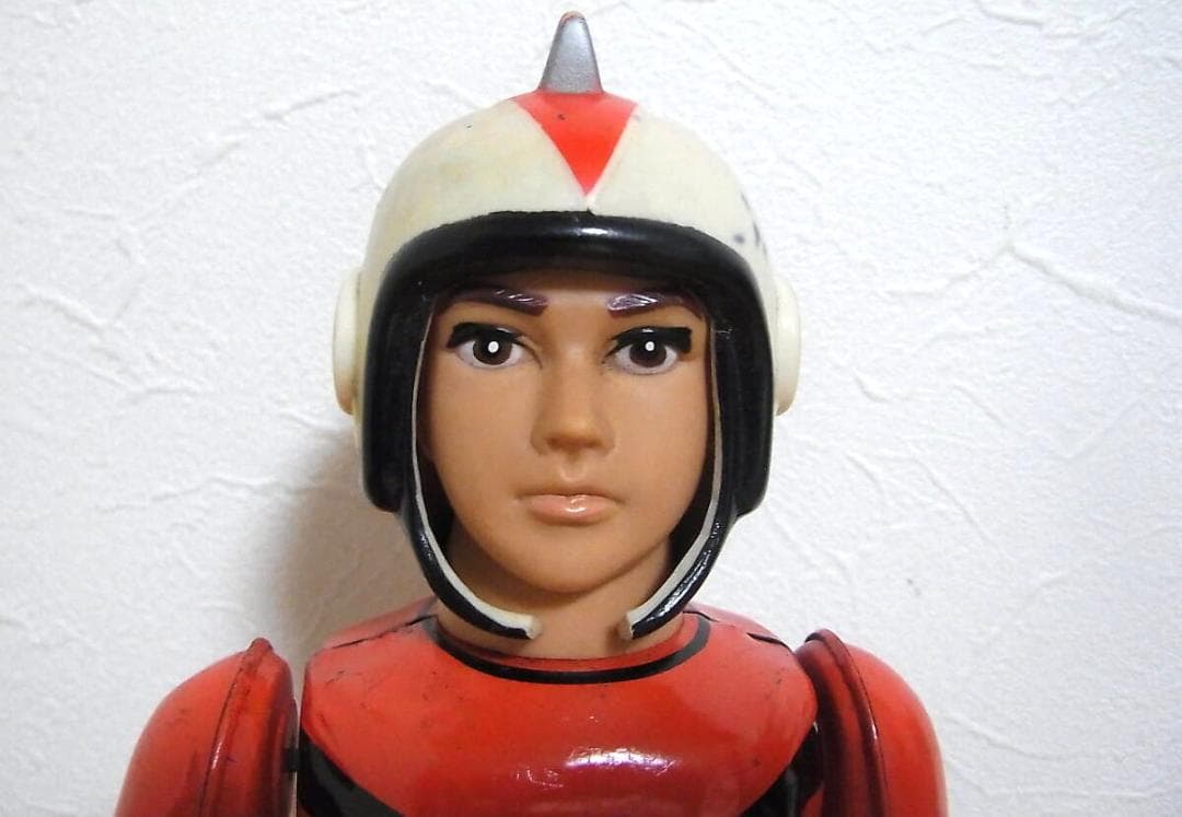 ブルマァク　MAT隊員　面取れ　帰って来たウルトラマン　ブリキ　ゼンマイ