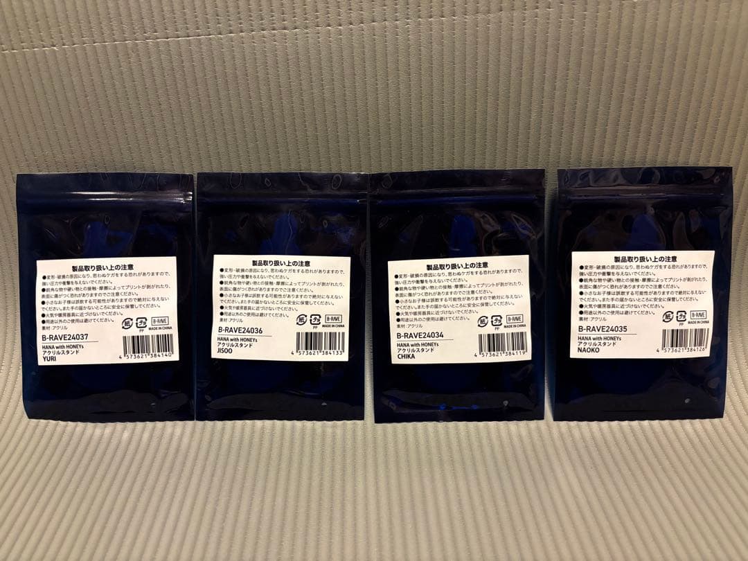 HANA HONEY'Sアクスタ　アクリルスタンド全7種未開封&オマケCD3種他
