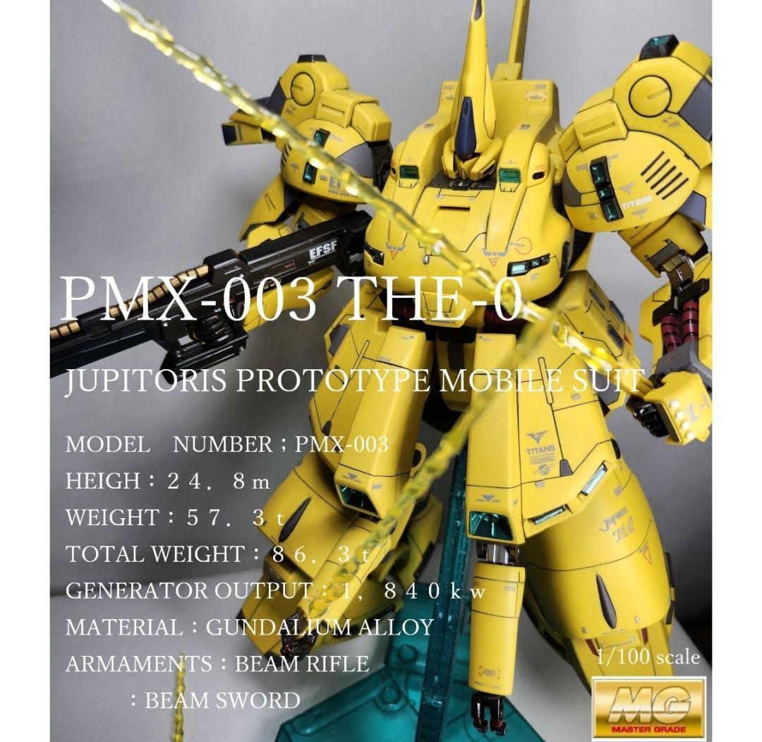 MG 1/100 　THE-O 　ジ・O　ジオ　完成品