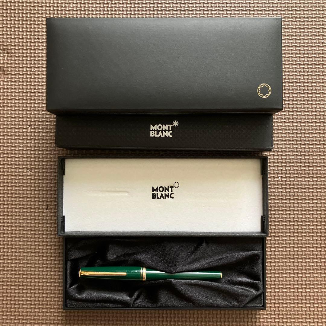 モンブラン　ジェネレーションボールペン　緑色　 　ケース付