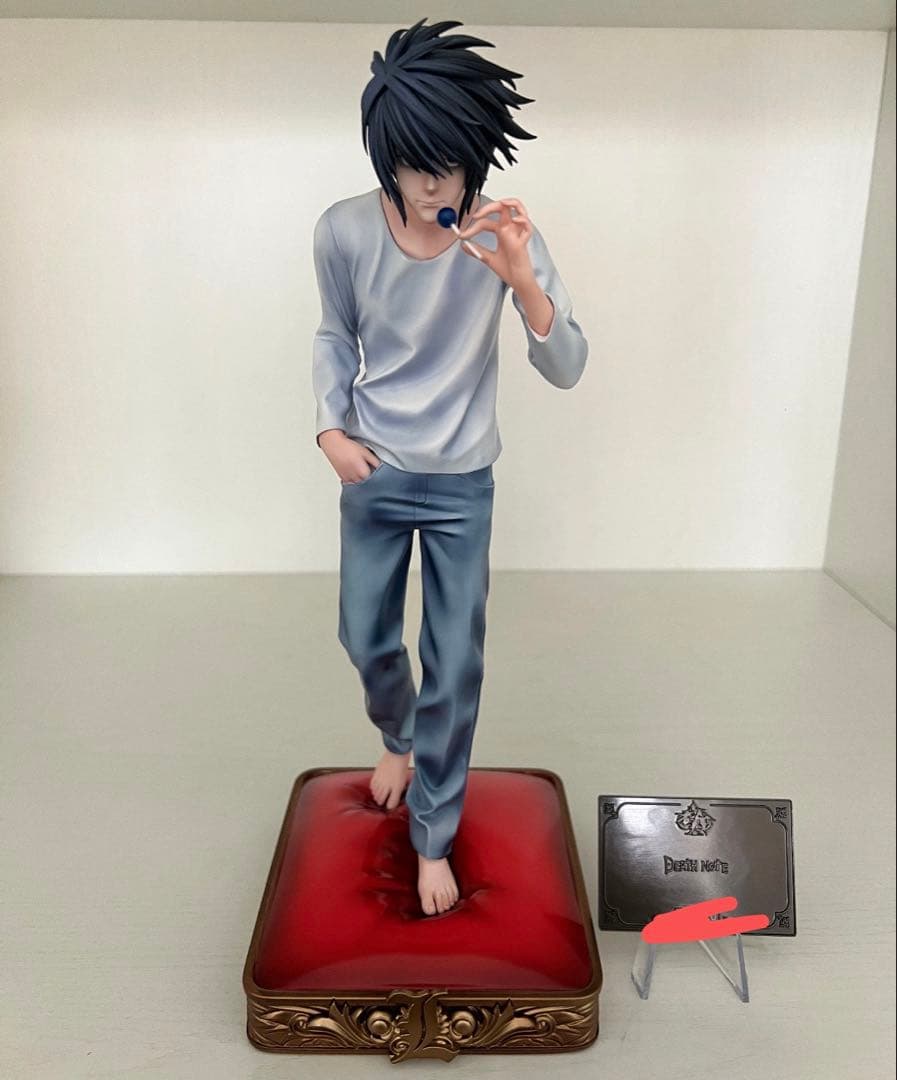 デスノート エル・ローライト L ガレージキット ガレキ スタチュー③