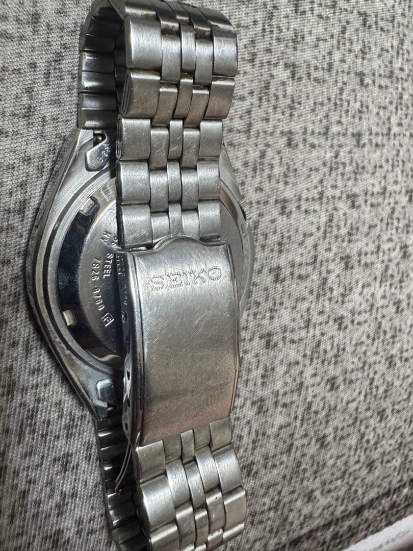SEIKO 5 自動巻 7s26-8760セイコーファイ。