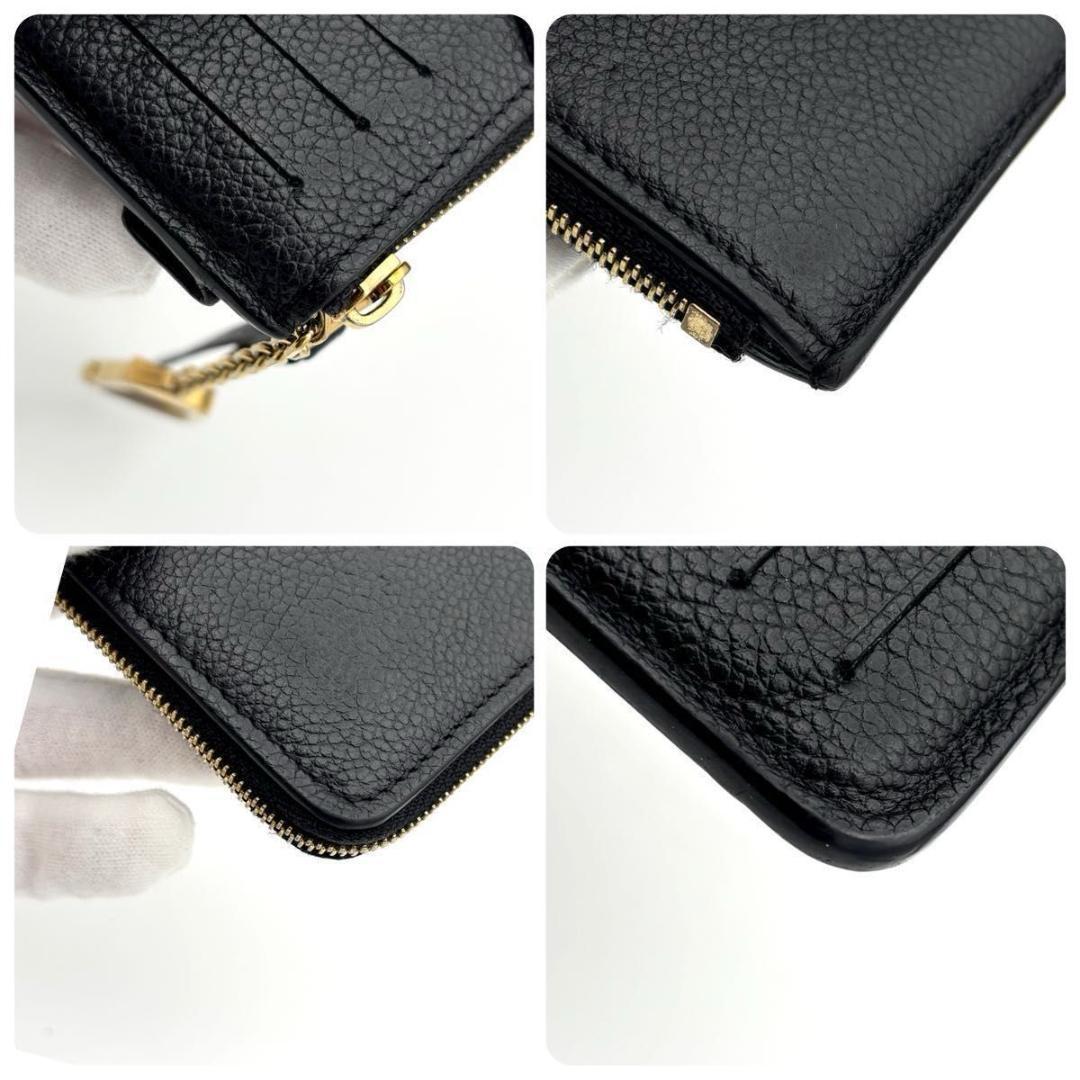 ルイヴィトン カードケース モノグラム アンプラント ブラック 小銭入れ 黒