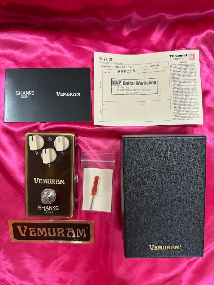 Vemuram Shanks ODS-1 ギターエフェクター（美品）