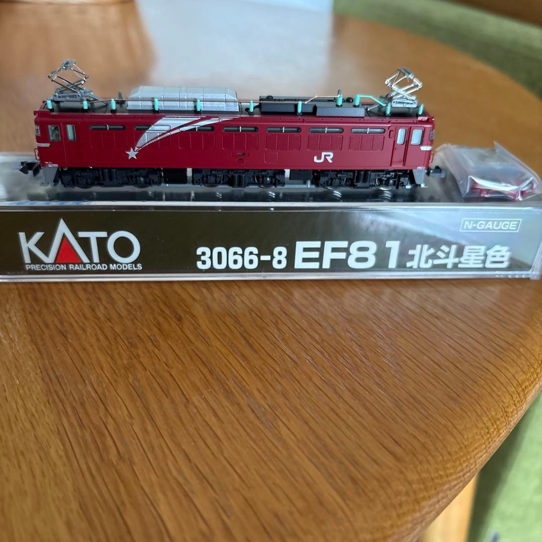 【新品】KATO 3066-8 EF81北斗星色②付属品未使用未開封 最新ロット