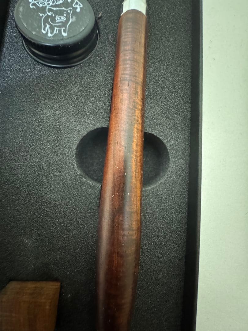 限界特価‼️ こぶた工房　サイアミーズローズウッドマイクロカーリー極上　シャーペン