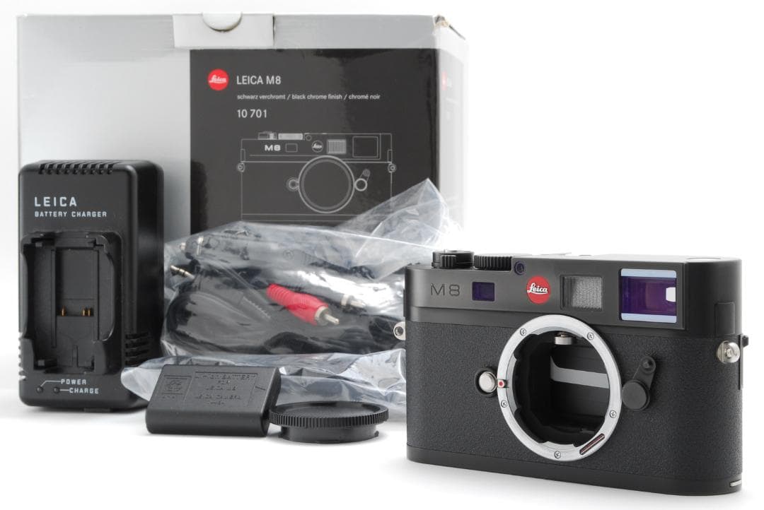 ショット数2590回！ 【美品 元箱付】 ライカ LEICA M8 ブラック