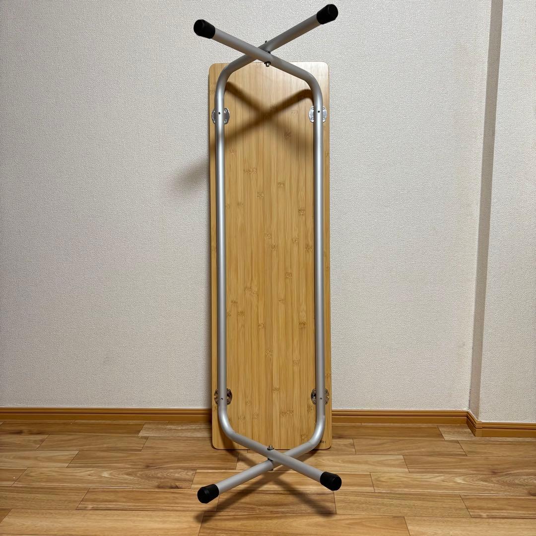 美品 スノーピーク　フォールディングシェルフ　ロング竹