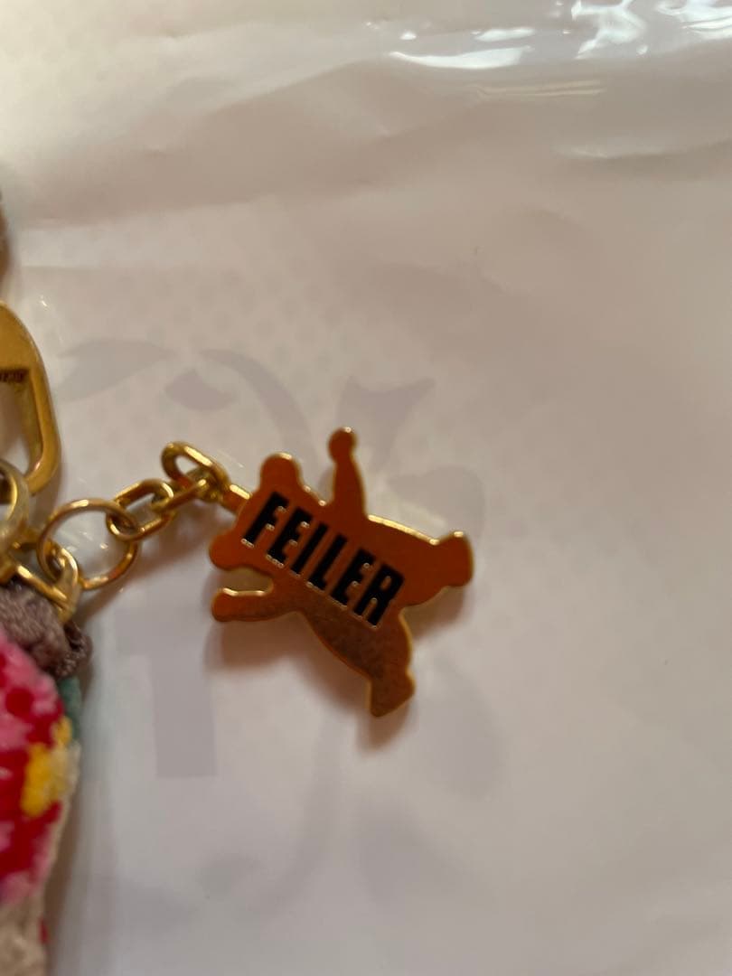 【美品、入手困難】FEILER フェイラー　ハイジチェック　サイドポーチ