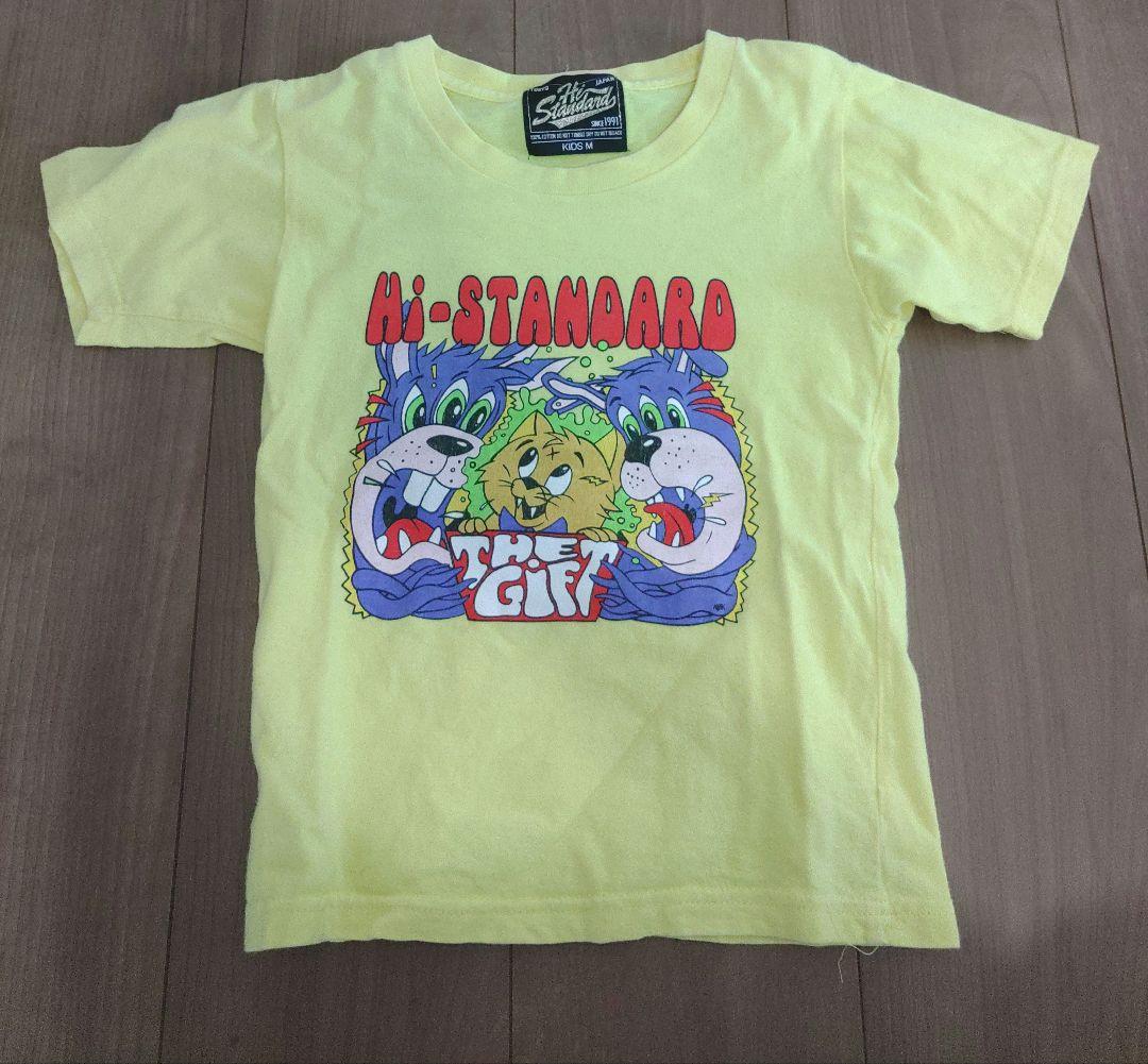 Hi-STANDARD Tシャツ（ホワイト/ブラック）キッズ(イエロー/ブルー)