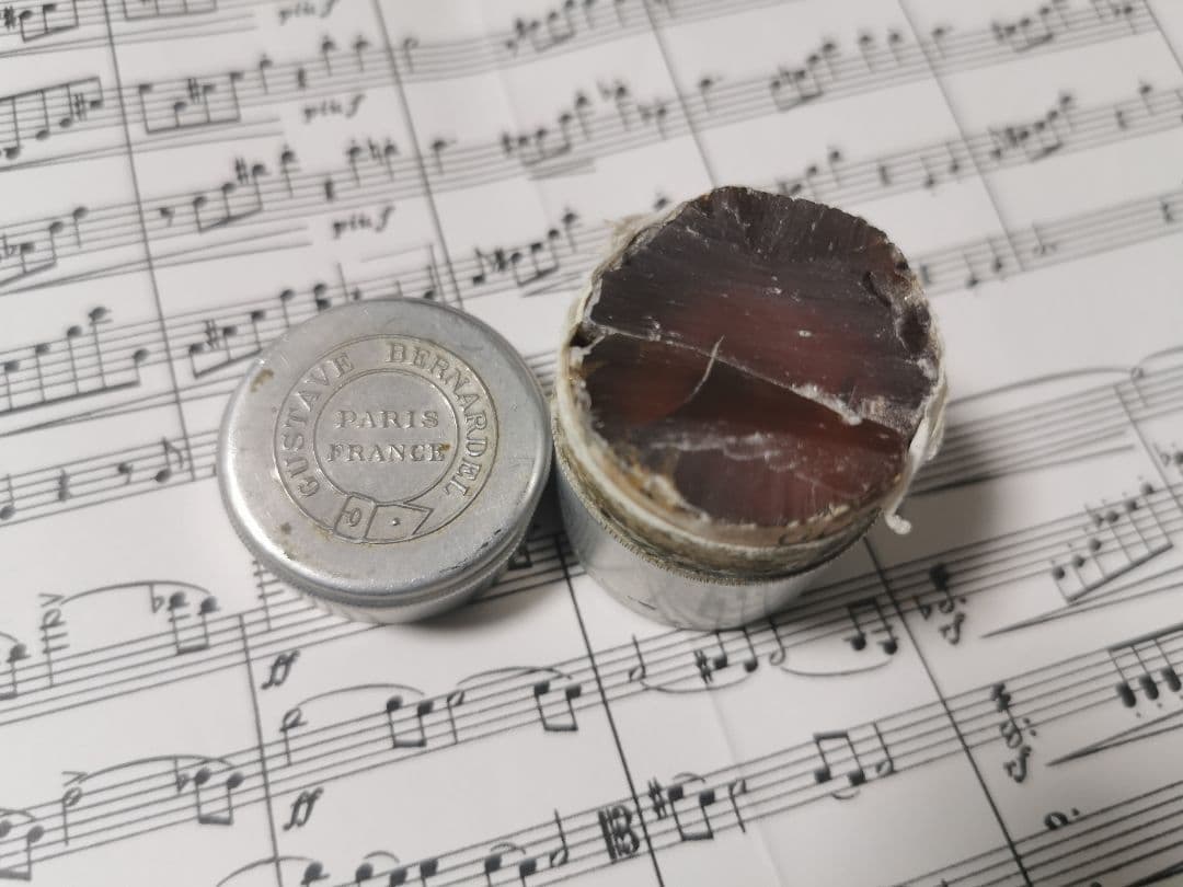 【貴重 缶ベル】幻の松脂 Gustave Bernardel