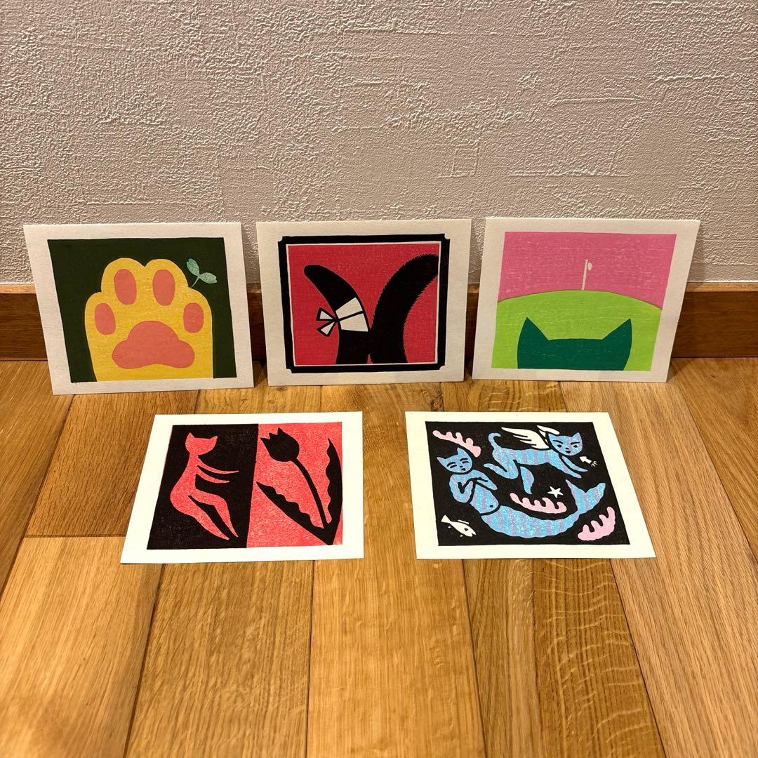 木版画　大野隆司