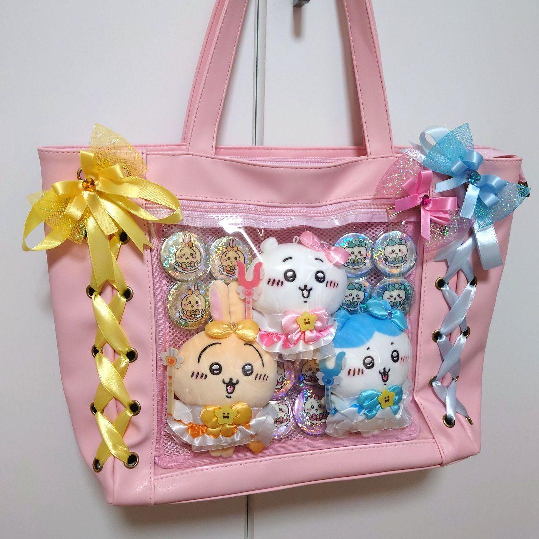 ちいかわ　痛バッグ　オタ活　ピンク　カバン　未使用