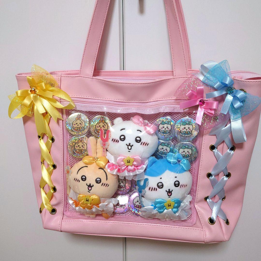 ちいかわ　痛バッグ　オタ活　ピンク　カバン　未使用