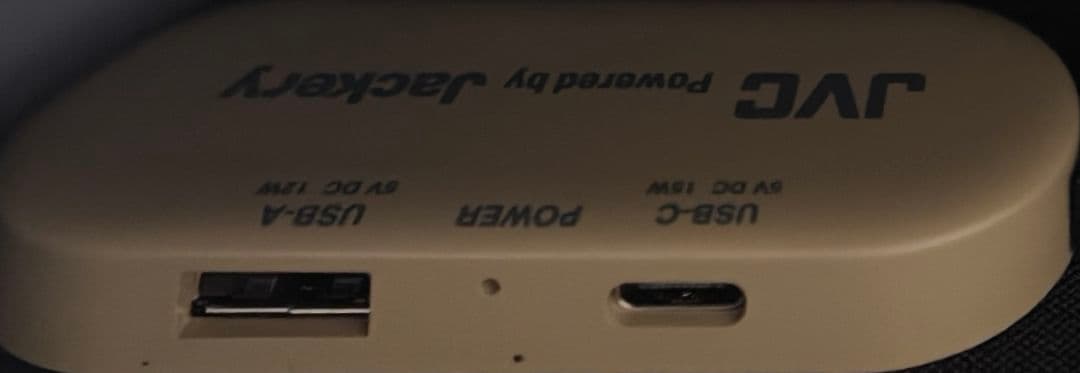 美品中古 JVC ポータブルソーラーパネル BH-SP100-C