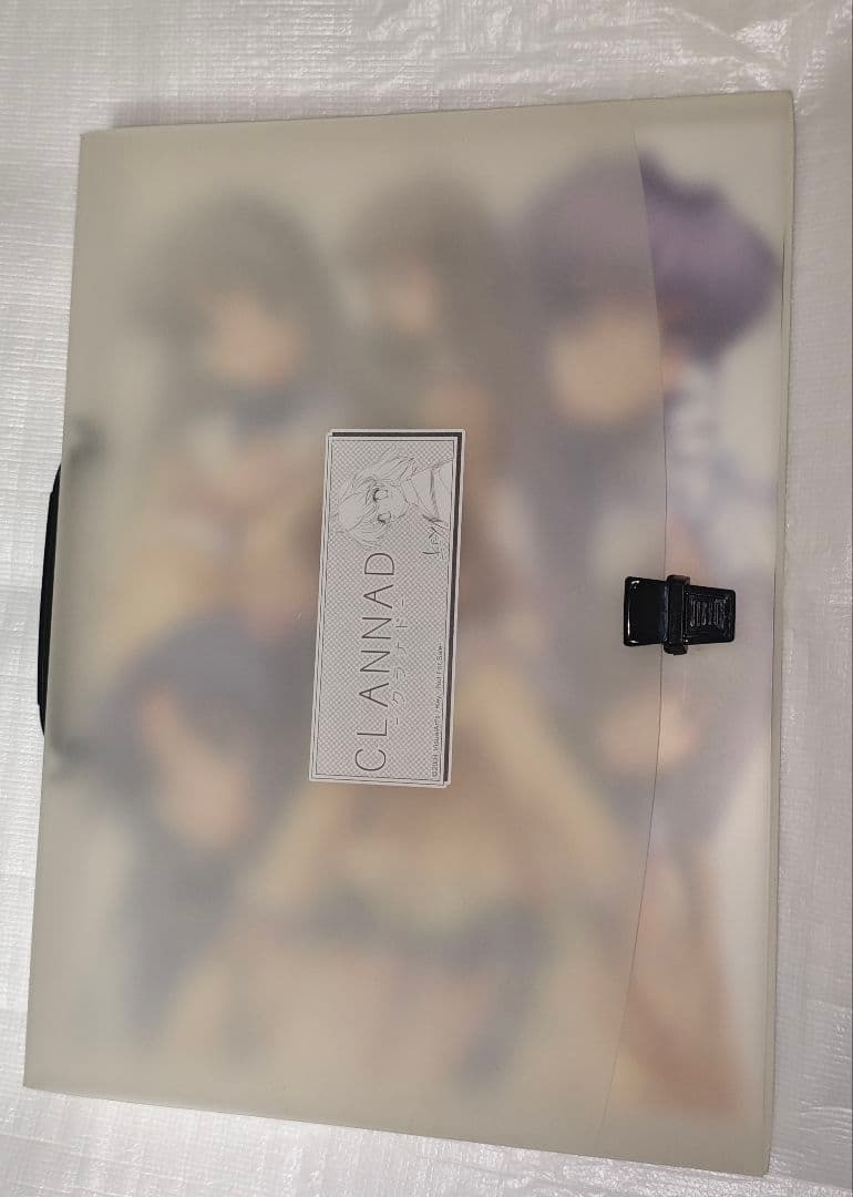 Key CLANNAD クラナド メッセ 限定 原画 イラスト集 ケース付 樋上