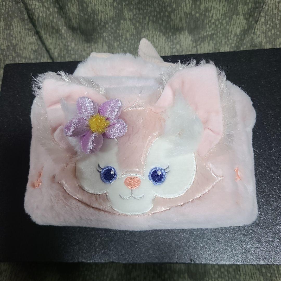 上海ディズニーランド限定 ふわふわ素材リーナベル バニテイ メイクポーチ