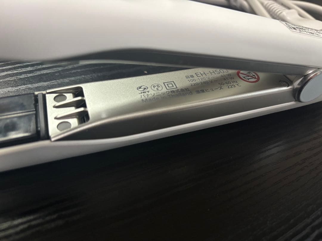 Panasonic EH-HS30 ストレートヘアアイロン ホワイト