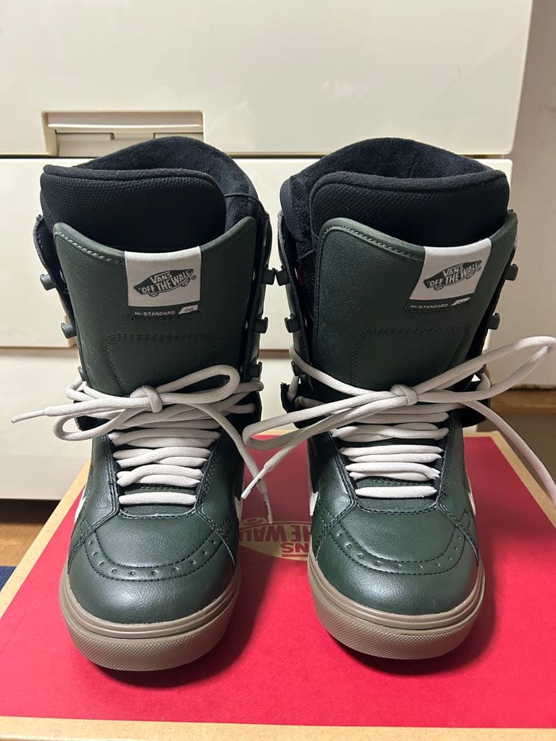 vansスノーボードブーツ グリーン