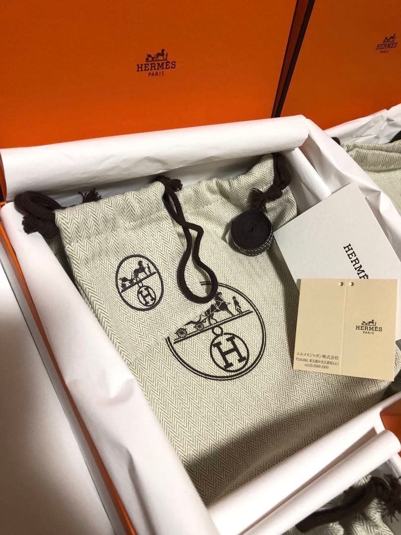 エルメス　ベルト空箱　保存袋セット