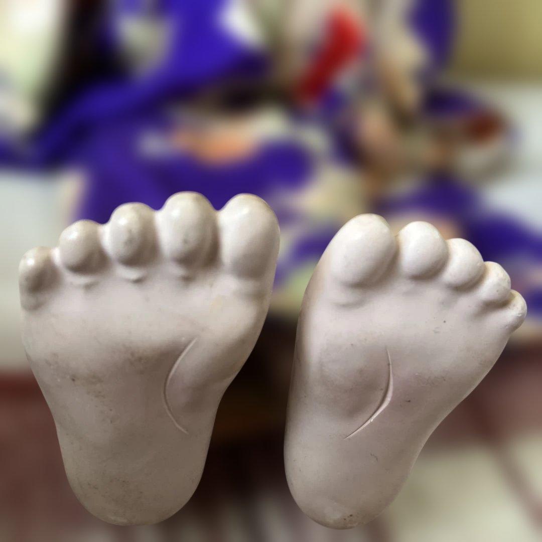 市松人形 戦前　約100年前　大型73センチ 優しいお顔の可愛い子