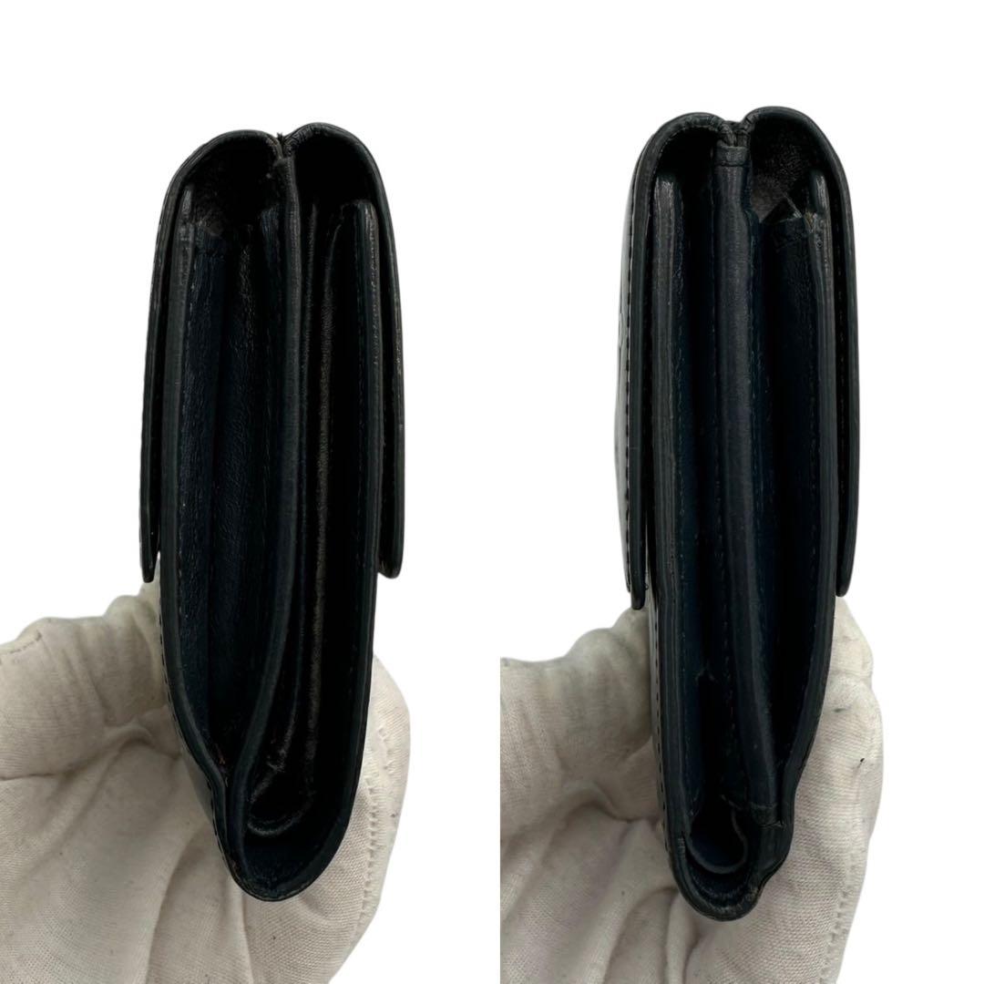 【美品】ルイヴィトン Wホック財布 モノグラム マット 3つ折り TH1011