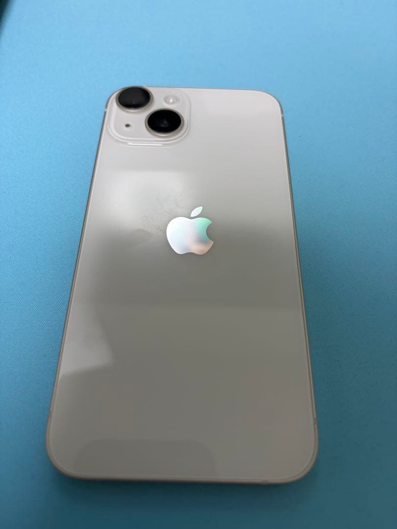 iPhone14 本体 128GB スターライト　SIMフリー9H画面フィルム付