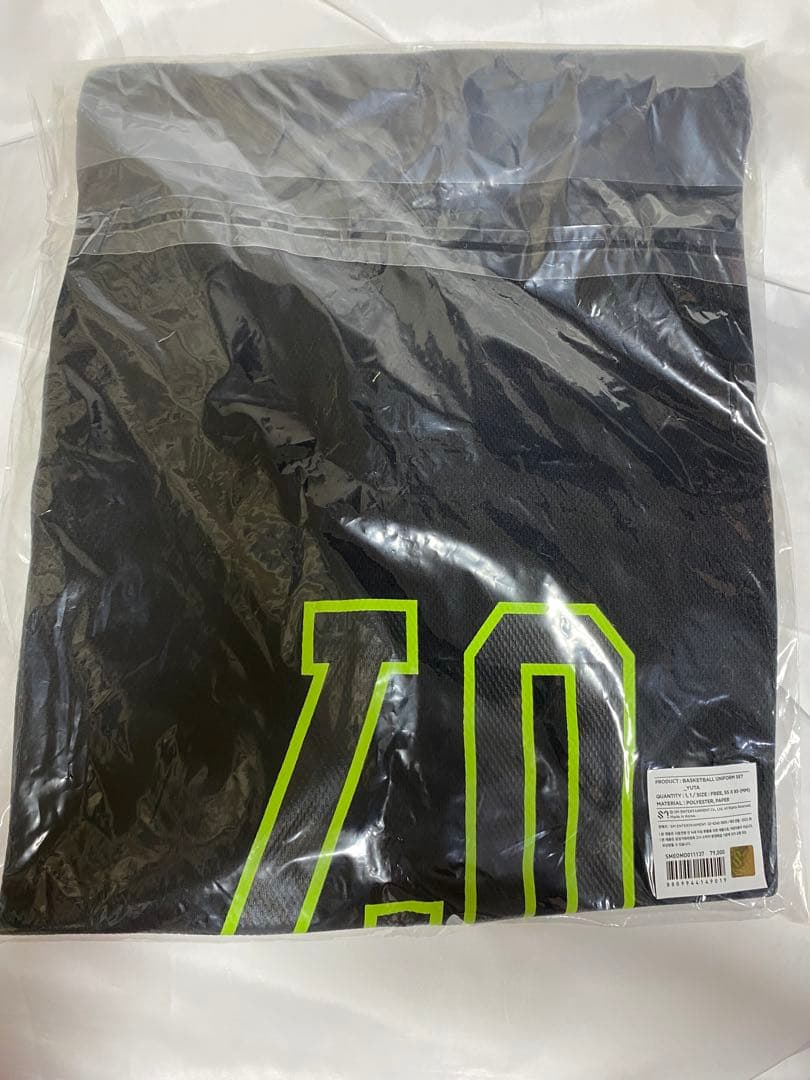 未開封 NCT NATION バスケットボール ユニフォーム+ラキドロ ユウタ