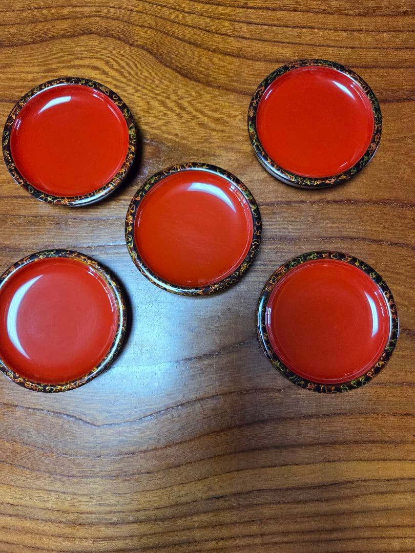 津軽塗　菓子うけ小鉢