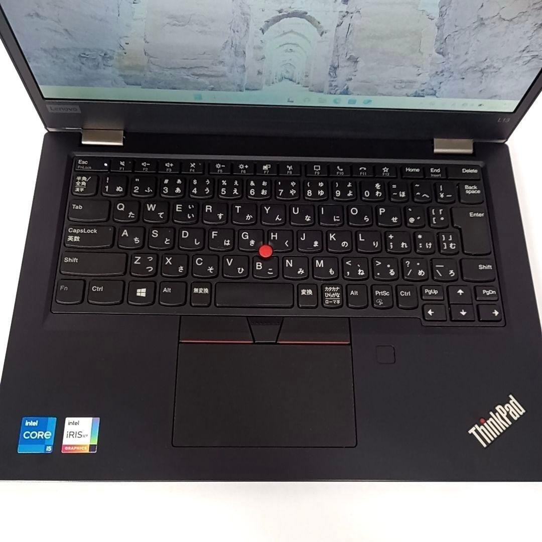 ThinkPad L13 高性能ノートPC Lenovo 指紋認証 ビジネスにも
