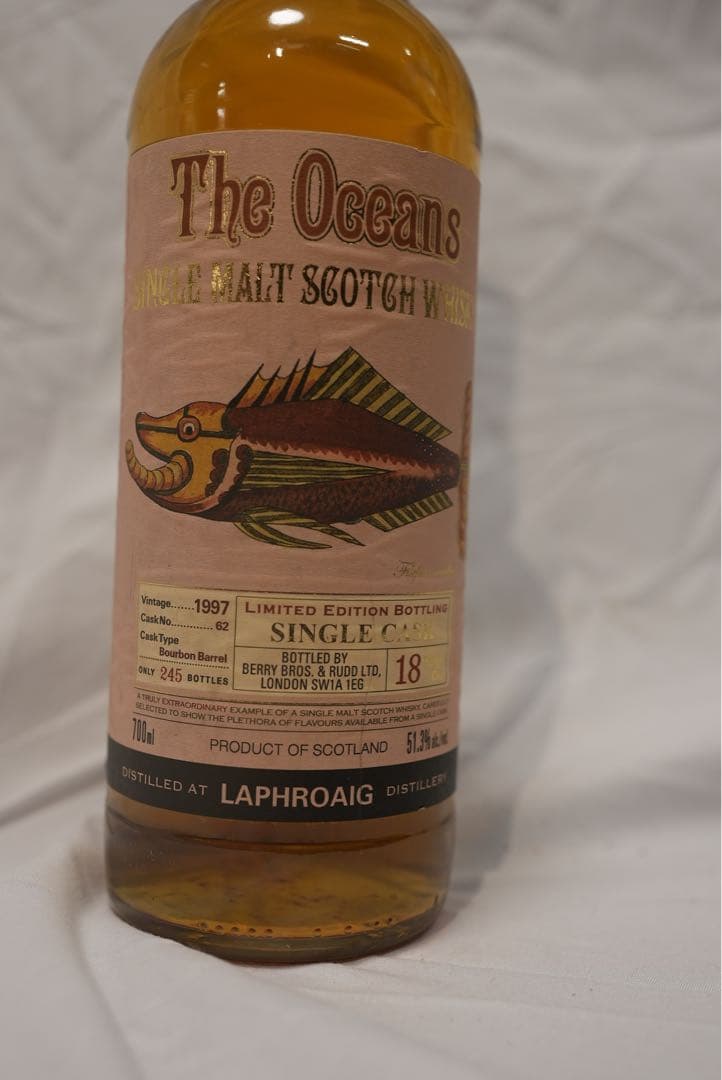 TheOceans 1997 Laphroaig18年 シングルカスク新品未開封