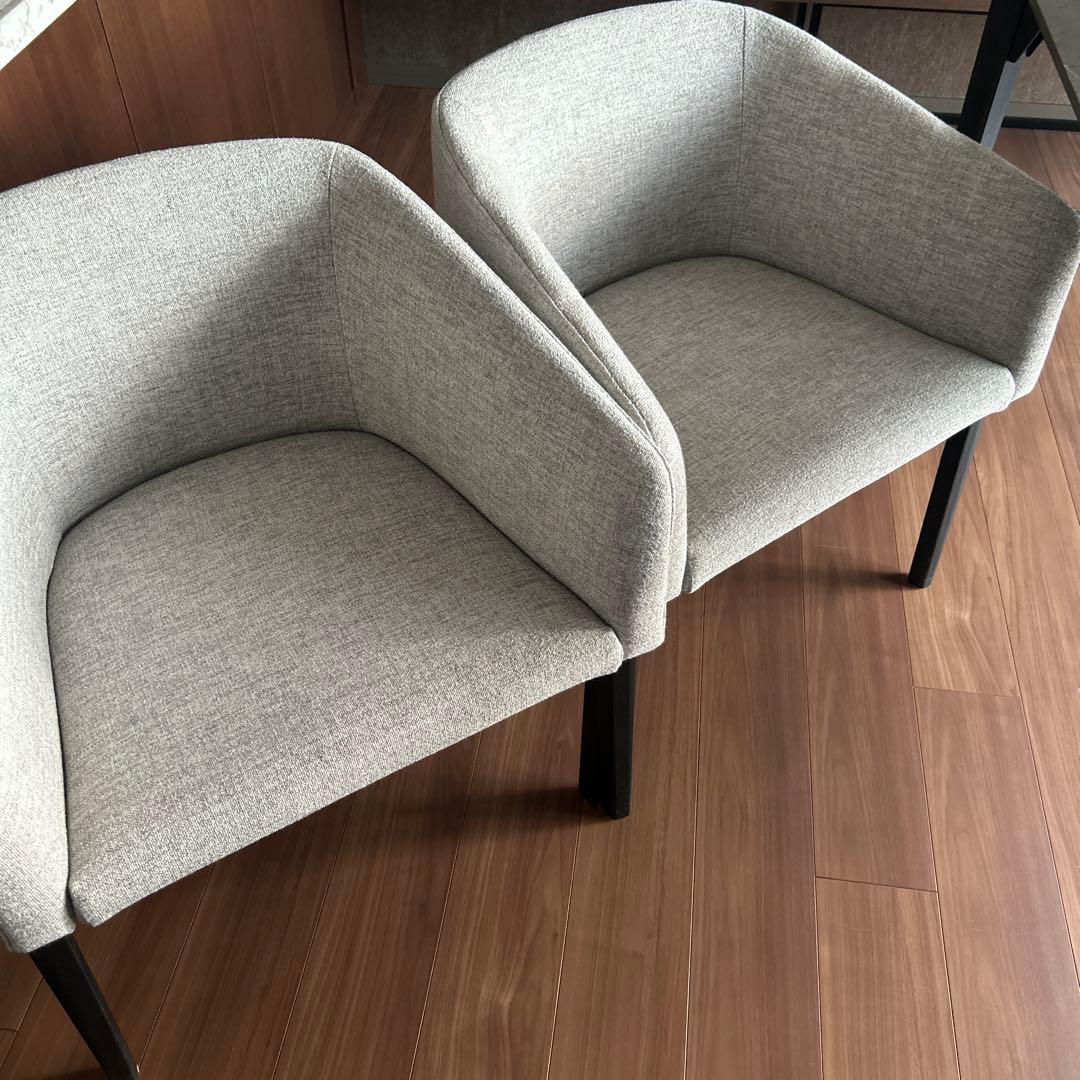 【momo】DePadova イタリア高級ダイニングテーブル&チェア４脚