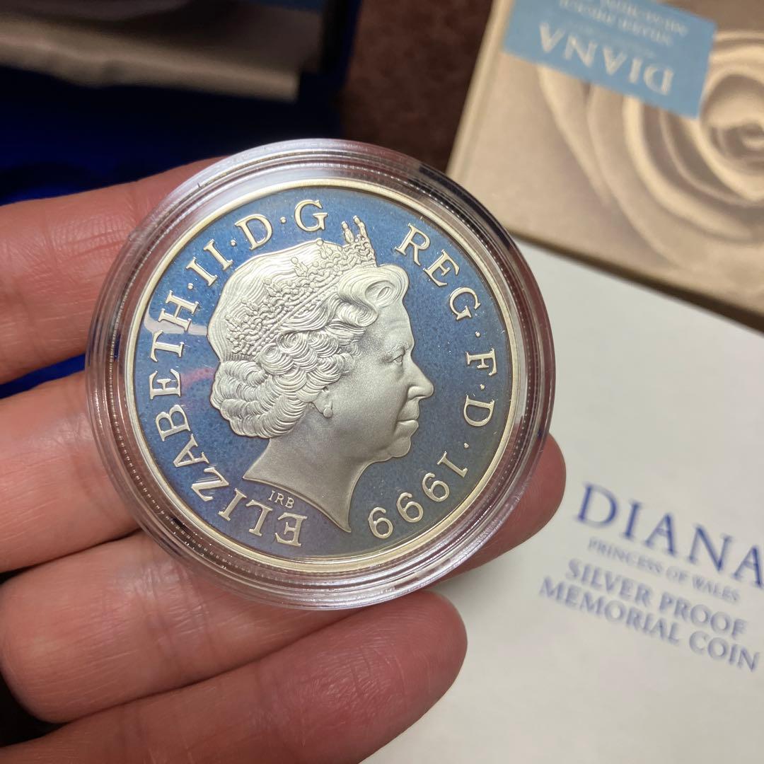 ★ダイアナ妃メモリアル Silverproof memorial coin