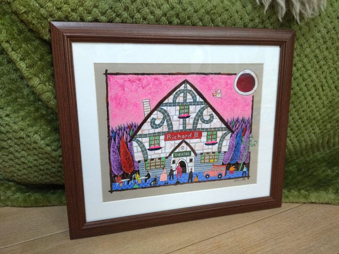 奥村ユズル　水彩画原画　森のシェークスピア劇場