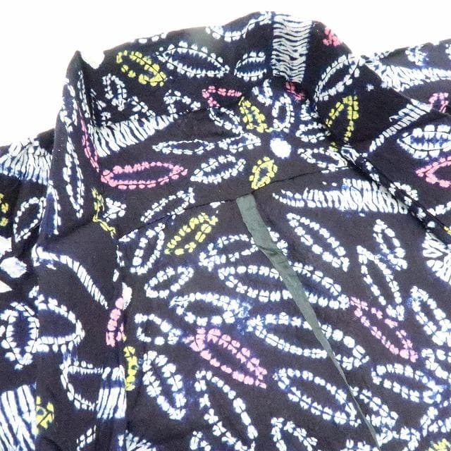 Y3388◆有松鳴海絞り 綿 高級浴衣 洗える夏着物