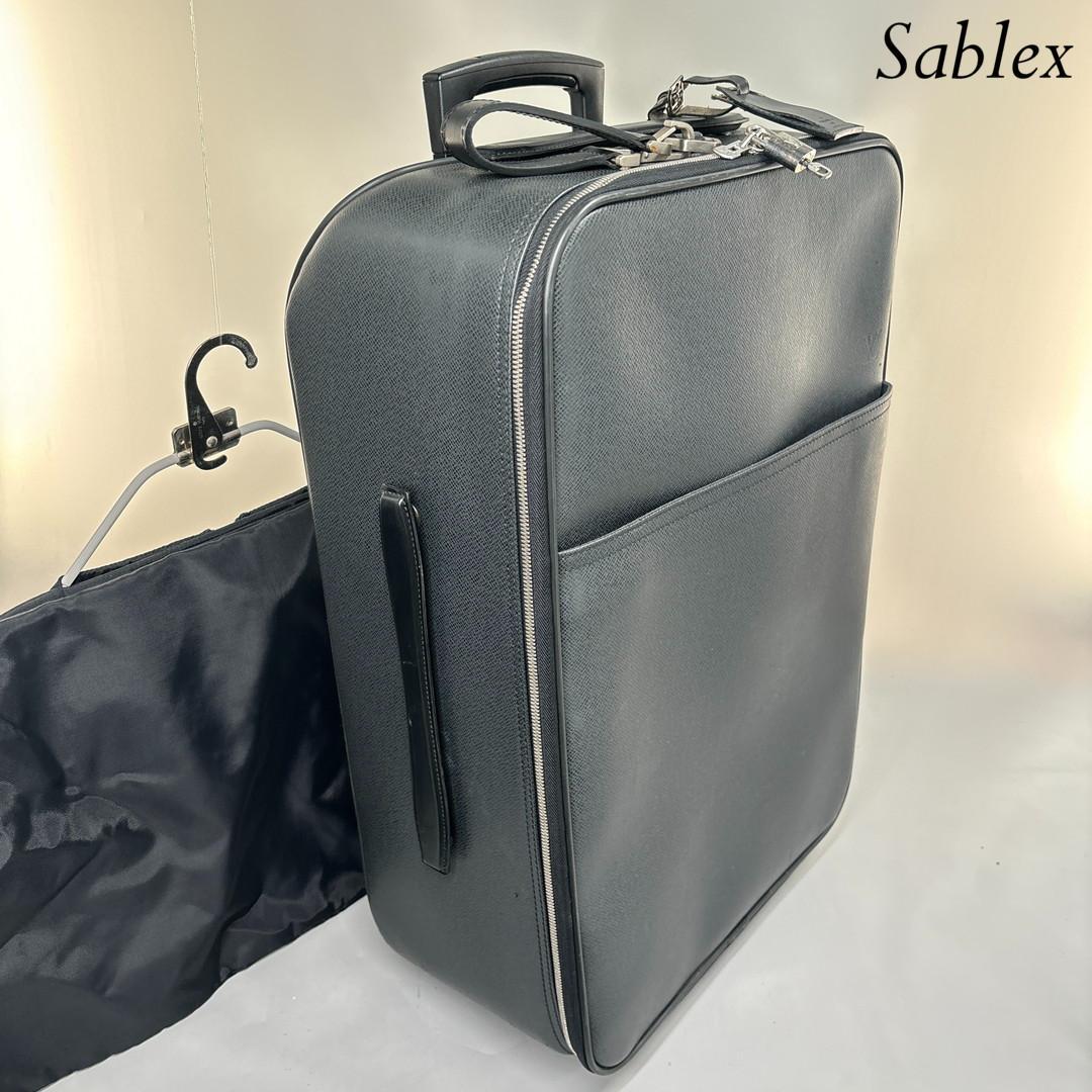 【極美品】ルイヴィトン■タイガ ペガス 55 M23312 レザー スーツケース