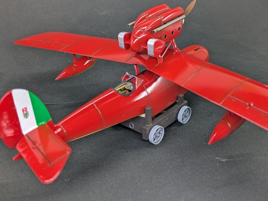 紅の豚　1/48 サボイアS21 プラモデル完成品