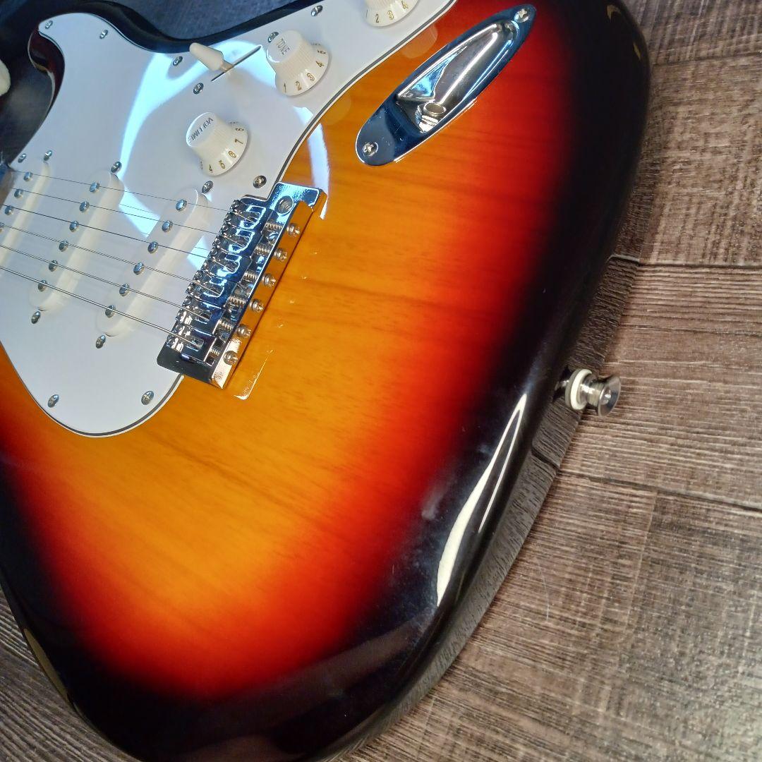 美品 新品弦 初心者 ビギナー エレキギター ストラトキャスター ST