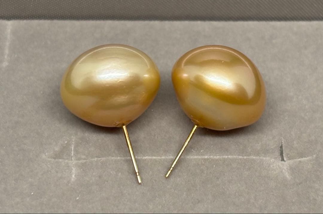 ゴールド 南洋真珠　大粒　15mm〜最終値下げ〜