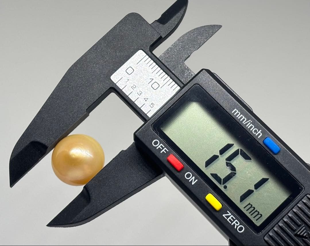 ゴールド 南洋真珠　大粒　15mm〜最終値下げ〜