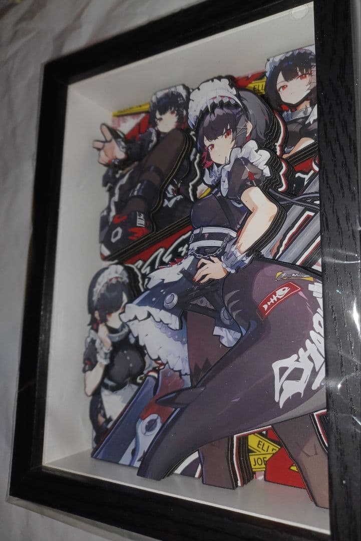 『ゼンレスゾーンゼロ』 エレン　立体絵　額縁付き