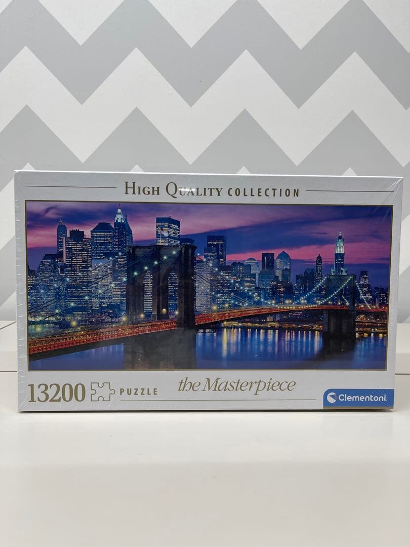 【新品未使用】超大型パズル　ニューヨーク　ブルックリンブリッジスカイラインビュー