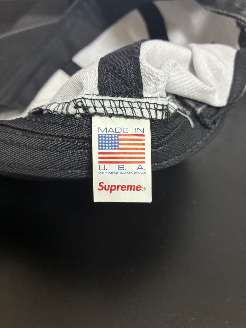 帽子 Pigment Coated 2-Tone S Logo 6-Panel