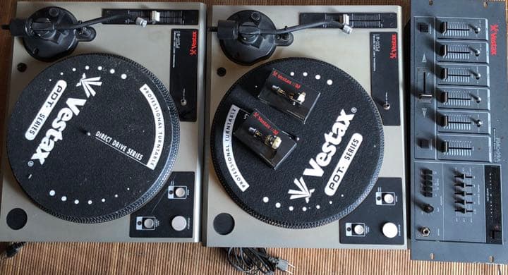 Vestax ターンテーブル、ミキサー DJセット DJ機材 ベスタクス