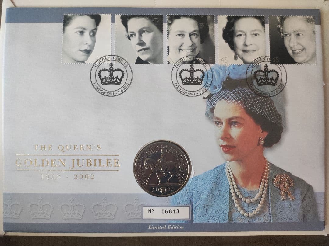 ⏬️値下げ　エリザベス女王即位50周年記念