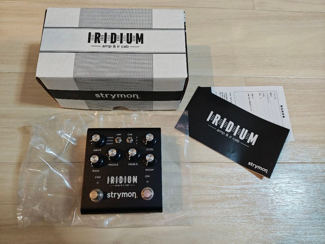 Strymon IRIDIUM アンプ & IR キャビネットシミュレーター