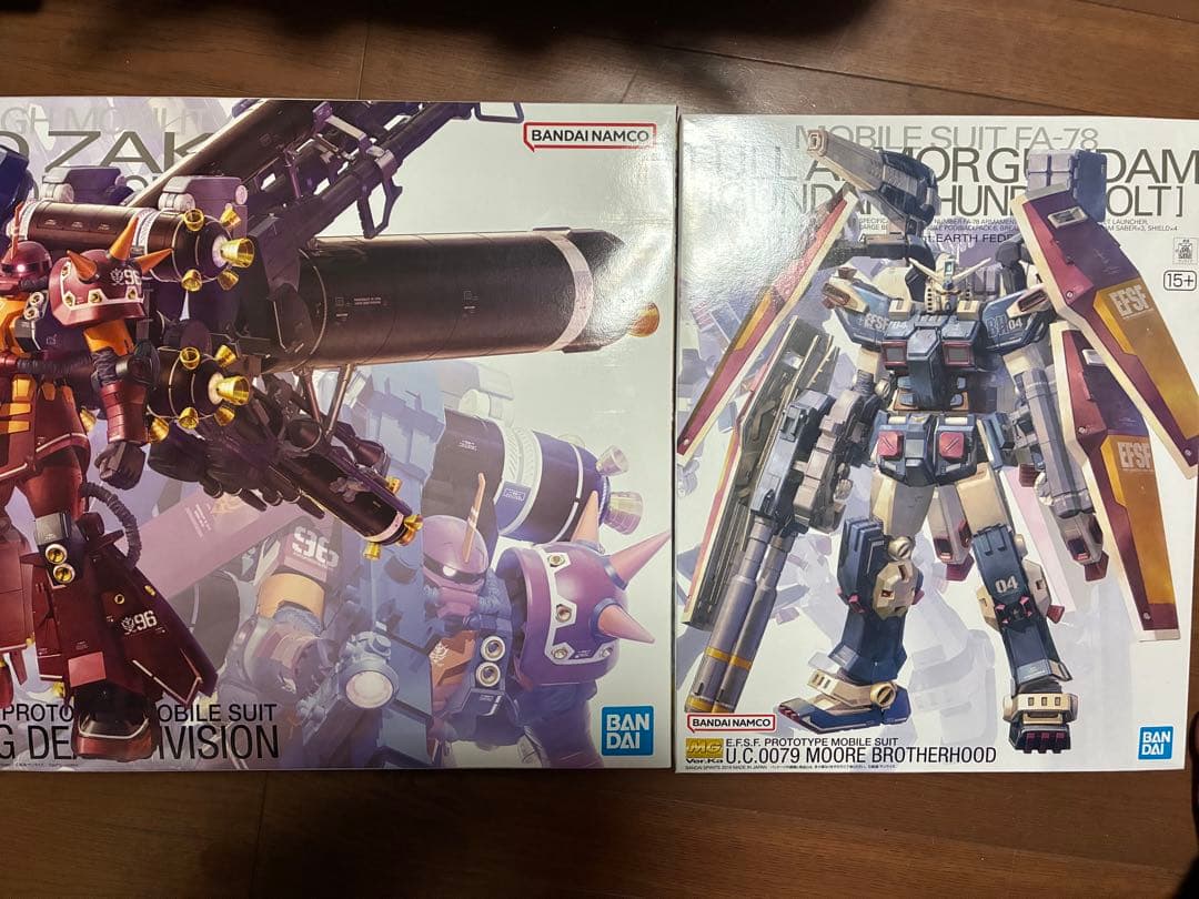 MG 1/100 高機動型ザクサイコ・ザク&フルアーマー・ガンダム Ver.Ka