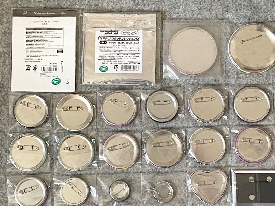名探偵コナン 灰原哀 まとめ売り 缶バッジ アクキー シェリー 公式 希少多数